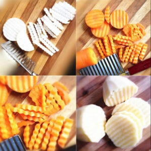Crinkle Cur Knife Potato Chip Cutter